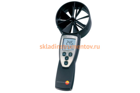 Анемометр Testo 417 с зондом-крыльчаткой 0560 4170П