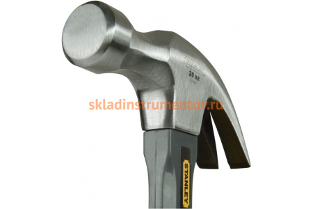Молоток 570г / 20Oz Stanley Grey Fiberglass Curve Claw 1-51-628