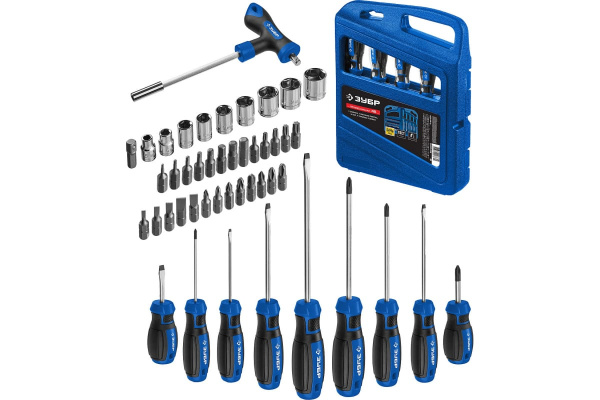 Набор отверток с насадками Зубр Профессионал-46 46 шт 25283-H46_z01