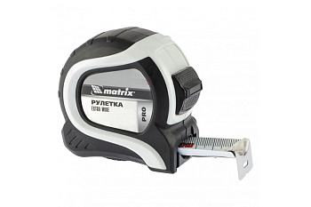 Рулетка Matrix Extra Wide 8 м x 27 мм PRO 32586