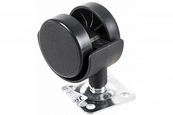 Колесная опора без тормоза, с площадкой для крепления JET 310 D40 мм FR310A.040BL99