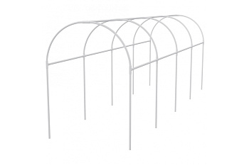 Пластиковый каркас парника PALISAD 3x1.1x1.2 м, дуга d20 мм, белый 63901