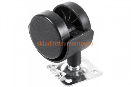 Колесная опора без тормоза, с площадкой для крепления JET 310 D40 мм FR310A.040BL99