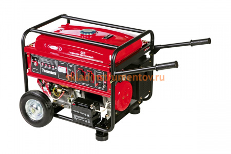 Бензиновый генератор Tsunami GES 6501E