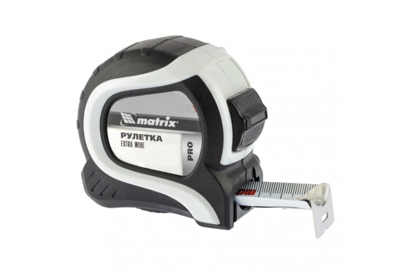 Рулетка Matrix Extra Wide 8 м x 27 мм PRO 32586