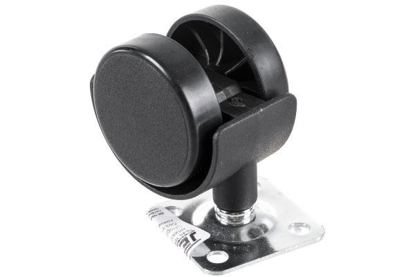 Колесная опора без тормоза, с площадкой для крепления JET 310 D40 мм FR310A.040BL99