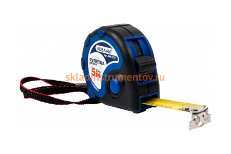 Рулетка Оптима (5м x 19мм) КОБАЛЬТ 646-737