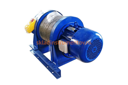 Электрическая лебедка EURO-LIFT KCD 1500/3000 кг, 100/50 м, 380 В 00-00001881