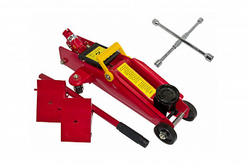 Подкатной гидравлический домкрат 2т 135-340мм в наборе AIST 67905585KGM 00-00009947