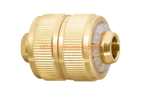 Муфта ремонтная (1/2"; латунная) для шланга PALISAD 66535