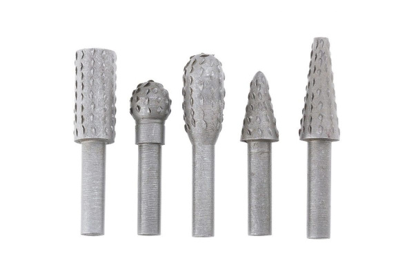 Набор шарошек по дереву 5 шт. MATRIX 70499