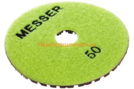 Алмазный гибкий шлифовальный круг (100 мм; MESH 50) MESSER 02-03-101