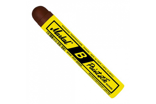 Твёрдый маркер-краска Markal B Paintstik, коричневый 80229