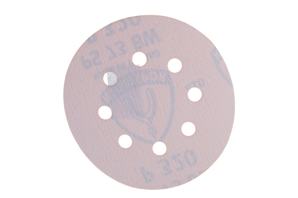 Круг шлифовальный на липучке для обработки красок, лаков и шпаклевок (125 мм; Р320; 8 отверстий) KLINGSPOR 307106