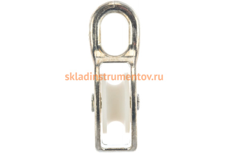 Одинарный блок ЗУБР, 8x30мм, 1 шт, нейлоновый шкив, 304586-30