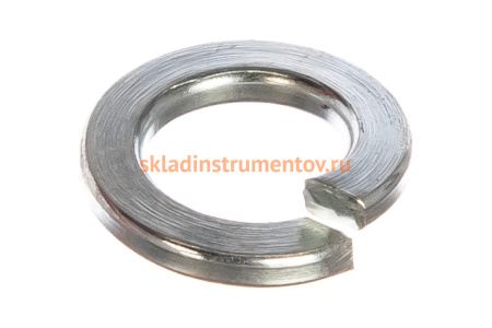 Шайба ЗУБР DIN 127 пружинная, 10 мм, 18 шт, оцинкованная, 303856-10