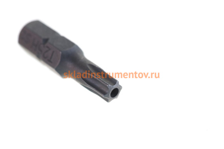 Вставка-бита 1/4"DR T-TORX, T25H, 25 мм Ombra 514825