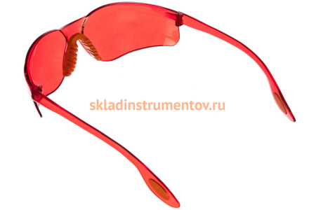 Защитные очки Archimedes Norma красные 91863