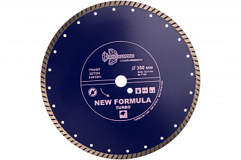 Диск алмазный отрезной Турбо New Formula (350х25.4 мм) TRIO-DIAMOND T109