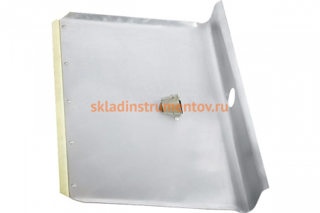 Тротуарная оцинкованная лопата без черенка 600х400х1.5мм, металлическая окантовка СИБРТЕХ Россия 61597