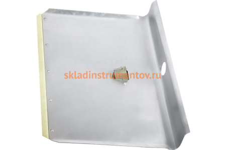 Тротуарная оцинкованная лопата без черенка 600х400х1.5мм, металлическая окантовка СИБРТЕХ Россия 61597