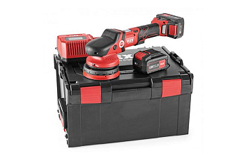 Эксцентриковая полировальная машина на аккумуляторе FLEX XFE 15 125 18.0-EC/5.0 Set 476943