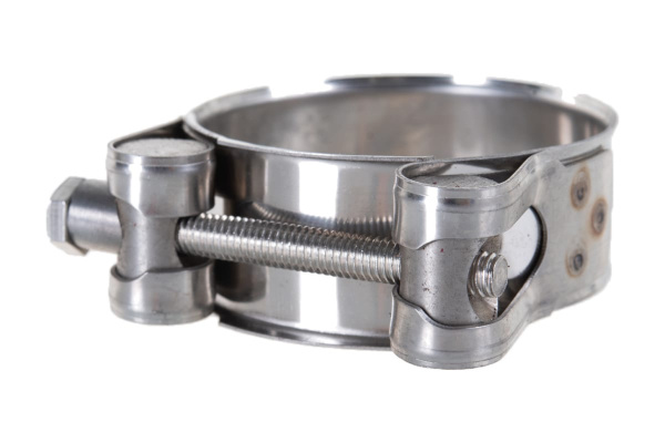 Металлические хомуты СИБРТЕХ, силовые, 52-55мм, ширина 22мм, шарнирный, W4, 2шт 475413