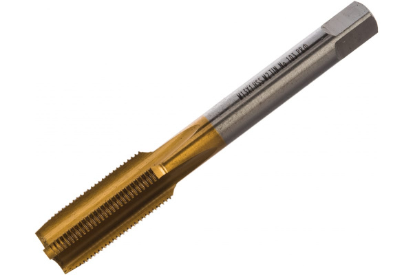 Метчик M13x1 HSS M2 TiN прямой ПрофОснастка №103 арт. 50211038