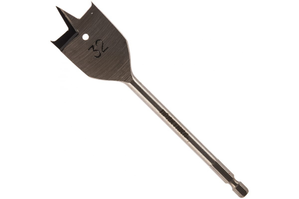 Сверло перовое по дереву (32х152 мм) ПРАКТИКА 032-836