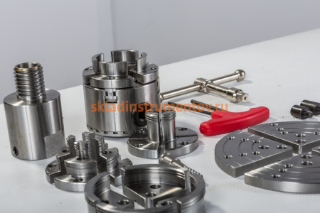 Патрон 4-х кулачковый токарный по дереву в наборе CK-2.75Z-S1 70 мм JET 59500108