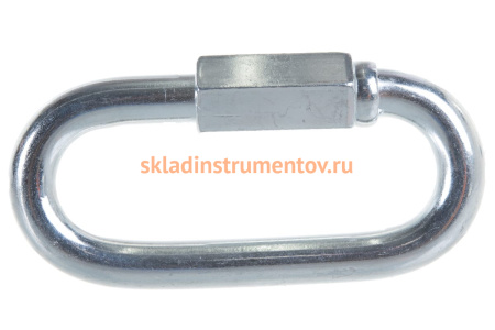 Карабин винтовой оцинкованный с муфтой 10 шт. (10 мм; ТФ5) Зубр 4-304535-10