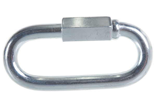 Карабин винтовой оцинкованный с муфтой 10 шт. (10 мм; ТФ5) Зубр 4-304535-10 Карабин винтовой оцинкованный с муфтой 10 шт. (10 мм; ТФ5) Зубр 4-304535-10