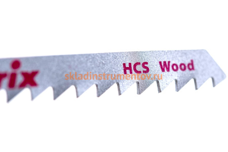 Полотно по дереву T111D (3 шт; 100х75 мм; шаг 4 мм; HCS) для электролобзика MATRIX 78226