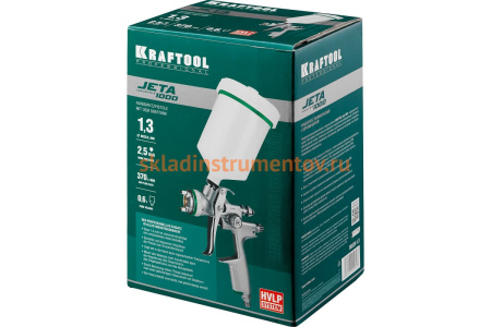 Пневматический краскопульт KRAFTOOL PRO Jeta 1000 06559-1.3