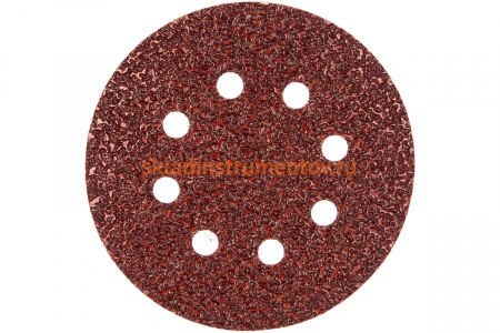 Круг шлифовальный на липучке для обработки дерева (125 мм; Р36; 8 отверстий) KLINGSPOR 270247