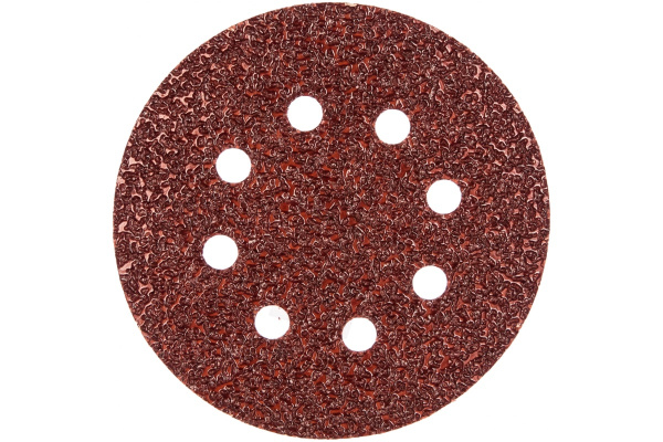 Круг шлифовальный на липучке для обработки дерева (125 мм; Р36; 8 отверстий) KLINGSPOR 270247