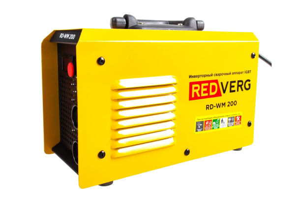 Бестрансформаторный сварочный аппарат REDVERG RD-WM 200 6626265 Бестрансформаторный сварочный аппарат REDVERG RD-WM 200 6626265