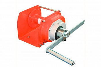 Ручная барабанная лебедка TOR ЛТ-0,5 (JHW) г/п 0,5 т, длина троса 40 м 113056