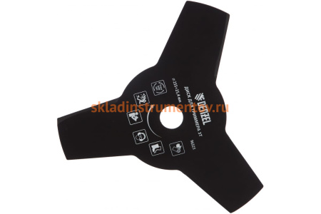 Диск для триммера, 3 лезвия DENZEL 96325