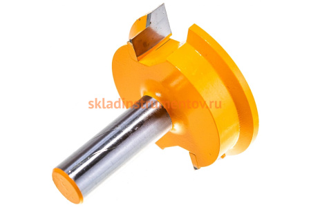 Фреза пазовая конструкционная Т - образная (50.8х13 мм; 30°; хвостовик 12 мм) по дереву Энкор 10519