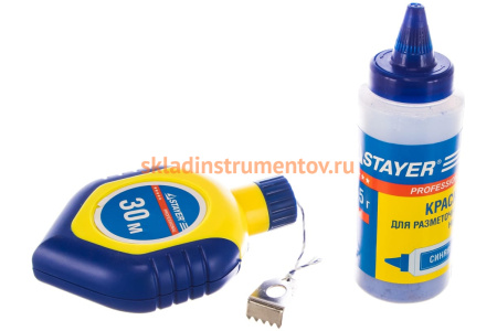 Нить разметочная с синей краской (115 г; 30 м) Stayer 2-06383-H2