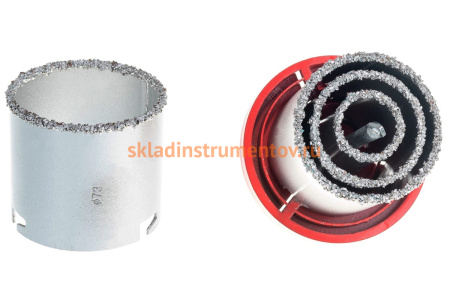 Набор коронок по керамической плитке (33-73 мм) MATRIX 72840