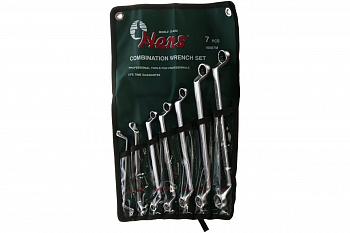 Комплект накидных ключей Hans 6-22мм 7шт 16097M