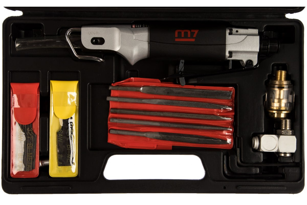 Пневмолобзик с набором принадлежностей MIGHTY SEVEN QD-291N