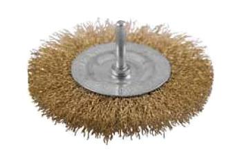 Корщетка дисковая прямая для дрели со шпилькой 50мм Контрфорс 106104