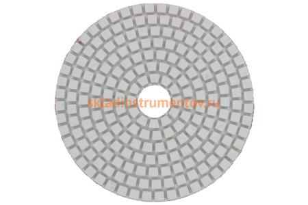 Алмазный гибкий шлифовальный круг Orientcraft АГШК 100 мм, P150, Черепашка для влажной шлифовки 100150