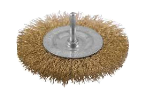 Корщетка дисковая прямая для дрели со шпилькой 50мм Контрфорс 106104