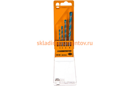 Набор сверл универсальных Robust Line Multi Construction (4 шт; 4-8 мм) HAWERA F00Y202366