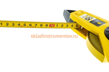 Рулетка ЭВРИКА 50м 13мм открытого типа с ручкой ER-04513