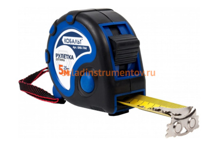 Рулетка Оптима (5м x 25мм) КОБАЛЬТ 646-744